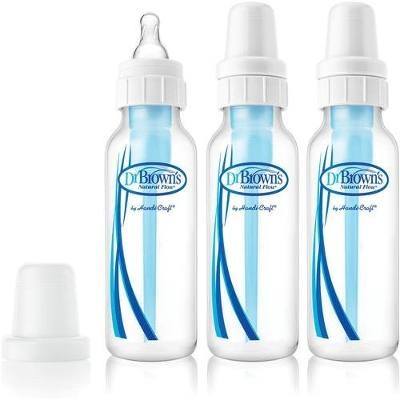 Dr. Brown 280 Paquete De 3 Botellas De Polipropileno De 8oz Dr. Brown 280 Paquete De 3 Botellas De Polipropileno De 8oz